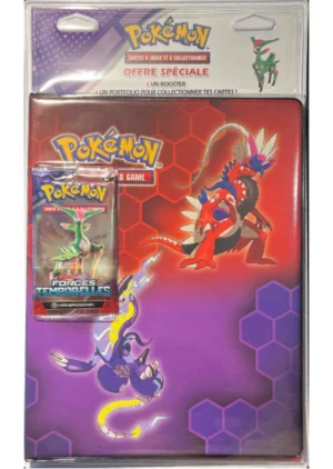 Portfolio A4 9 Cases + Booster Forces Temporelles
