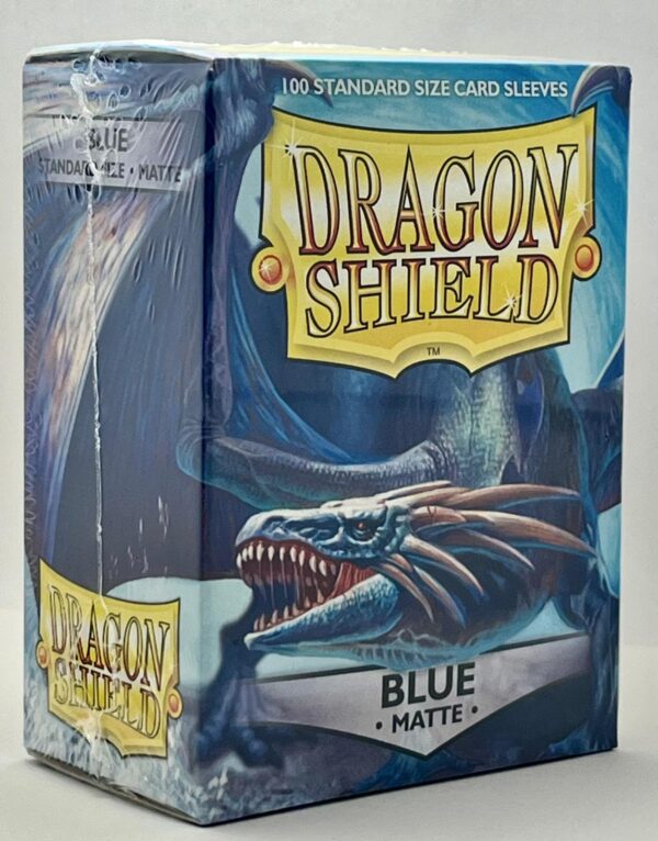 Dragon Shield Sleeves Blue Matte - Standard Size – Image 3
