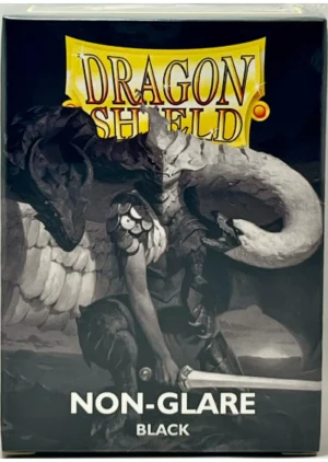 Dragon Shield Sleeves Non Glare Black - Standard Size