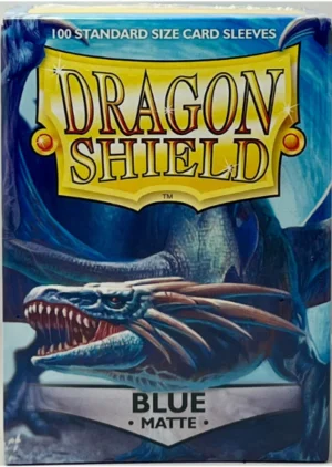 Dragon Shield Sleeves Blue Matte - Standard Size