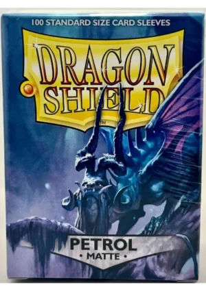 Dragon Shield 100 Sleeves Petrol Matte - Standard size