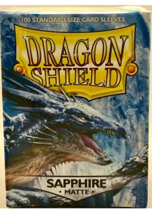 Dragon Shield 100 Sleeves Matte Saphire - Standard size