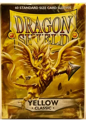 Dragon Shield 60 Sleeves Yellow Classic - Standard size